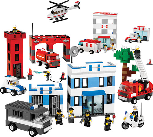 LEGO 9314 Rescue Services Set