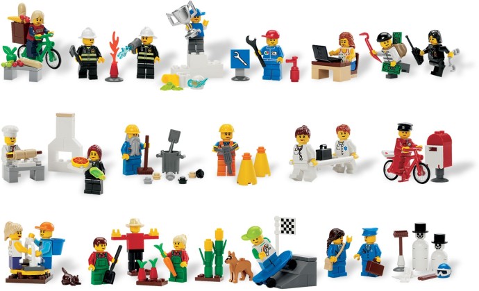 LEGO 9348 Community Minifigure Set