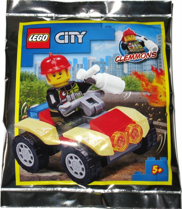 LEGO 952009 Fireman with quad bike