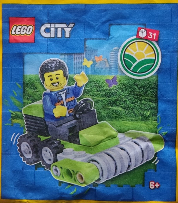 LEGO 952303 Worker with Lawnmower