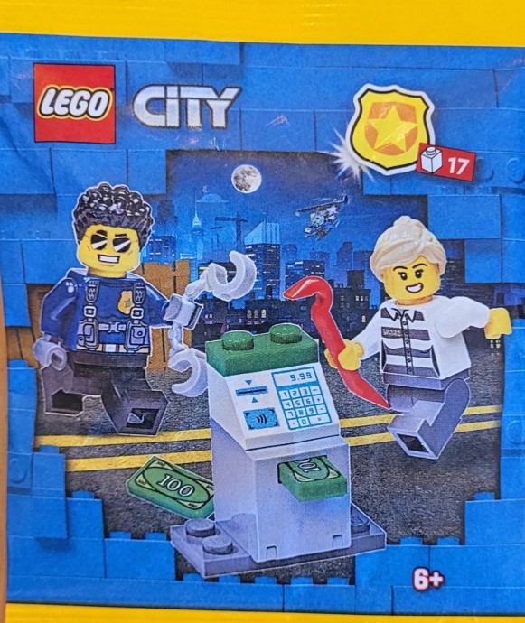 LEGO 952304 Policeman and Crook with ATM