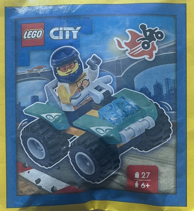 LEGO 952308 Stuntman with Quad Bike