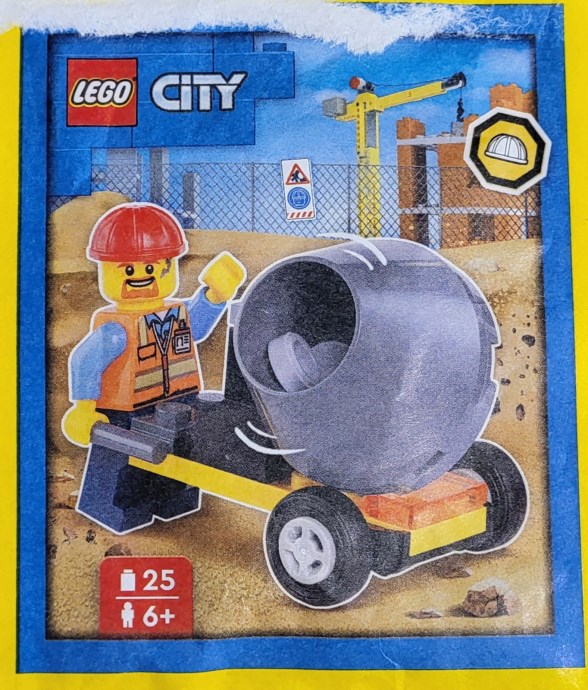 LEGO 952403 Builder with Cement Mixer