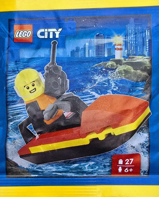 LEGO 952505 Fireman with Water Scooter