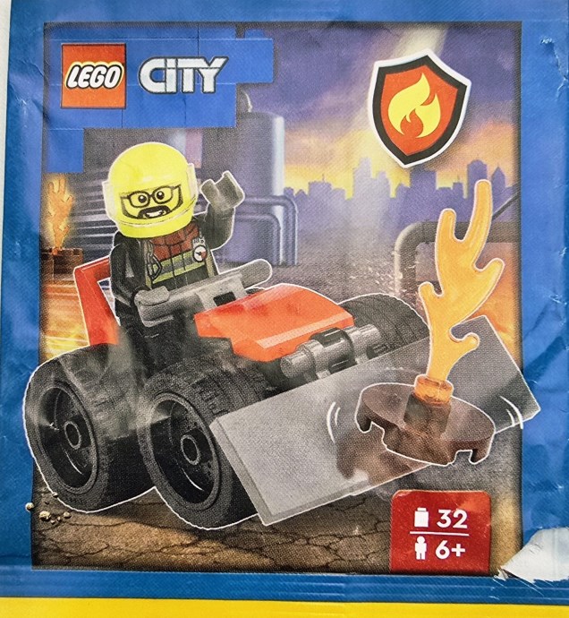 LEGO 952506 Firefighter with Bulldozer