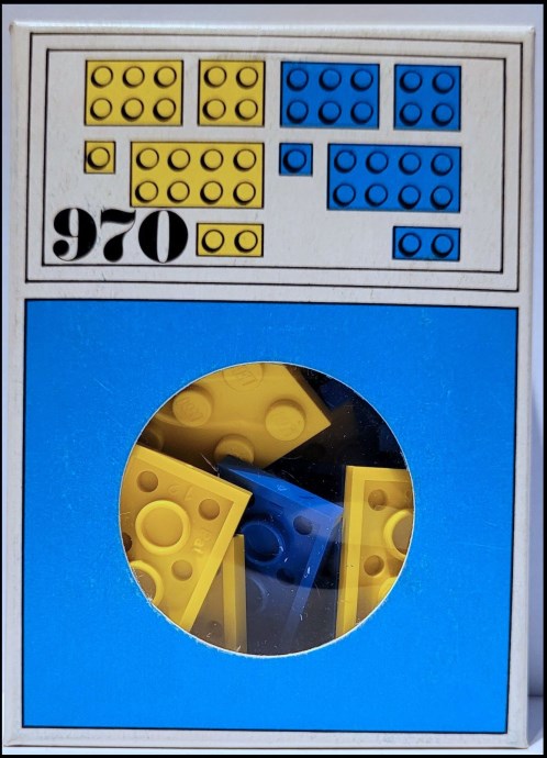 LEGO 970-2 47 1/3 elements (plates)