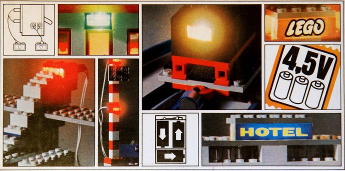Lighting Bricks with Color Filters