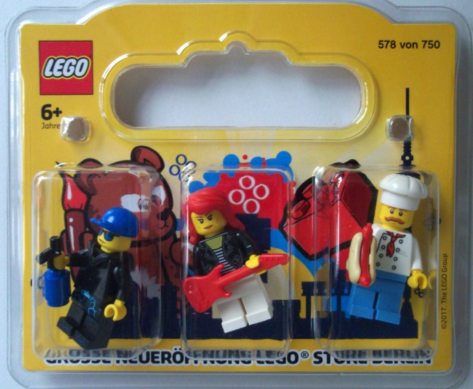 LEGO Berlin-2 Berlin Exclusive Minifigure Pack