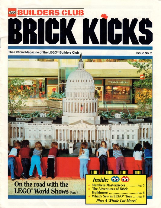 LEGO BK02SPR1988 BRICK KICKS Issue No. 2