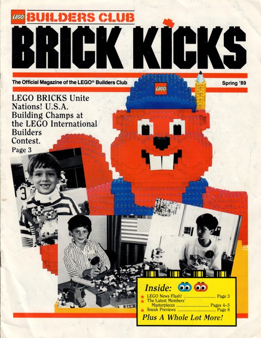LEGO BK07SPR1989 BRICK KICKS Spring '89