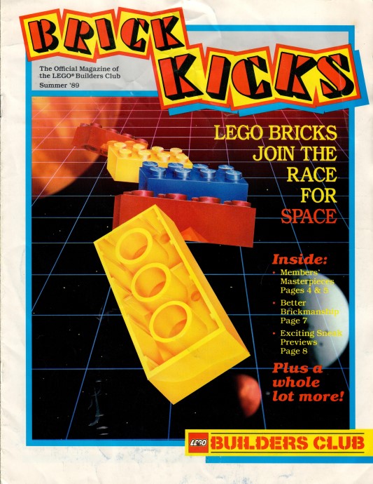 LEGO BK08SUM1989 BRICK KICKS Summer '89