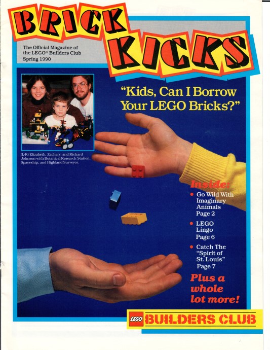 LEGO BK11SPR1990 BRICK KICKS Spring 1990