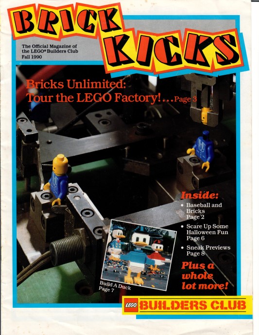 LEGO BK13FAL1990 BRICK KICKS Fall 1990