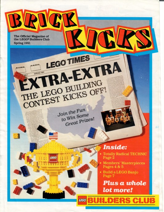 LEGO BK15SPR1991 BRICK KICKS Spring 1991