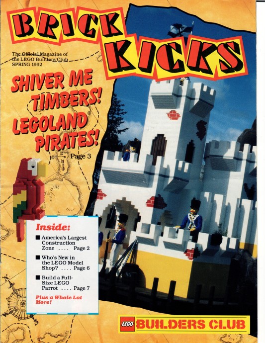 LEGO BK19SPR1992 BRICK KICKS Spring 1992