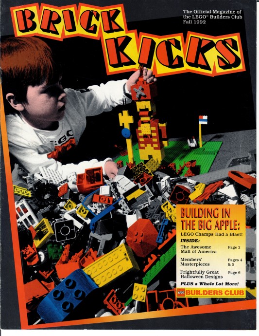 LEGO BK21FAL1992 BRICK KICKS Fall 1992