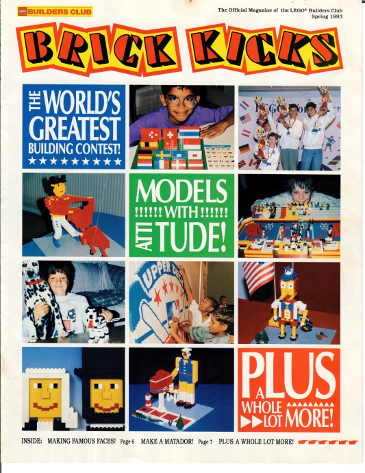 LEGO BK23SPR1993 BRICK KICKS Spring 1993