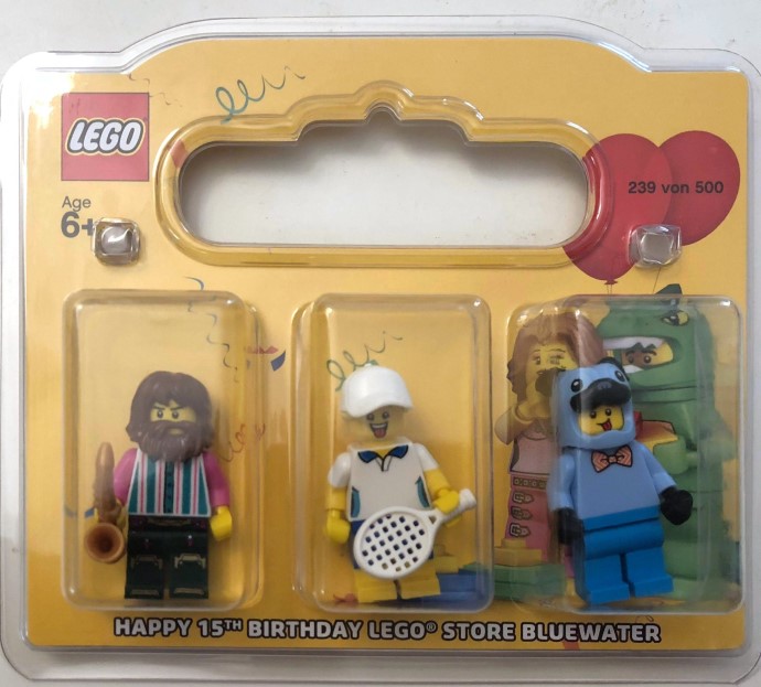 LEGO BLUEWATER Bluewater 15th birthday minifigure pack