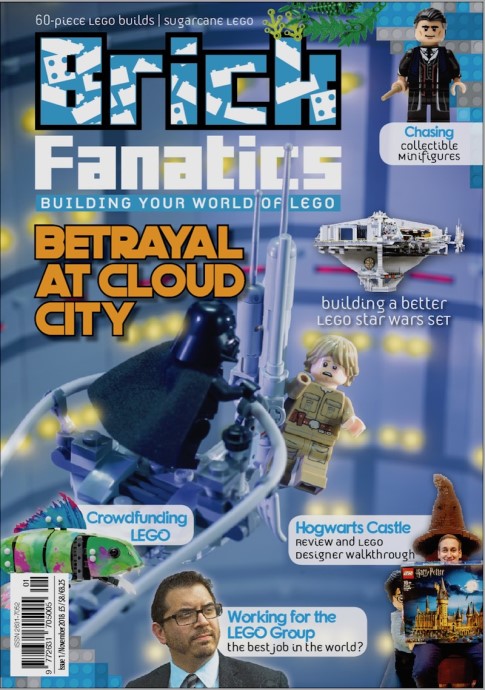 LEGO BRICKFANATICS001 Brick Fanatics magazine issue 1