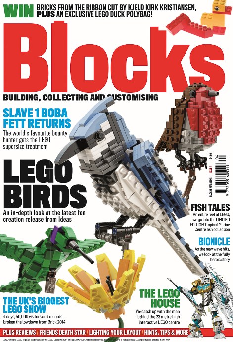 LEGO BLOCKS004-2 Blocks magazine issue 4 -- alternative cover