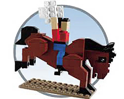 LEGO CALGARY {Bucking Bronco}
