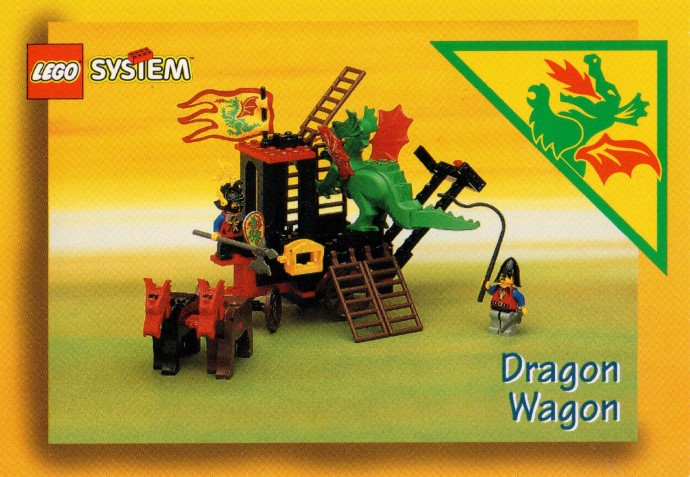 LEGO cc93lbc2 Card Dragon Wagon - Lego Builders Club