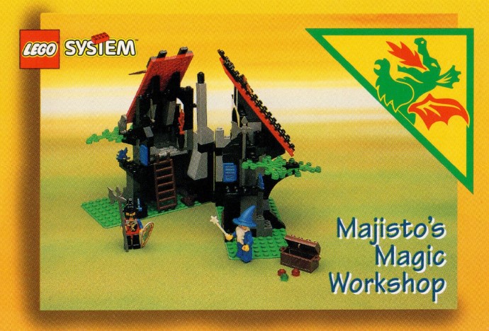 LEGO cc93lbc3 Card Majisto's Magic Workshop - Lego Builders Club