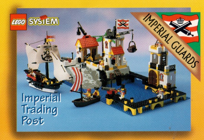 LEGO cc93lbc5 Card Imperial Trading Post - Lego Builders Club