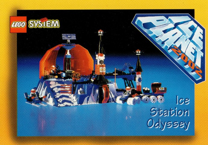 LEGO cc93lbc7 Card Ice Station Odyessy - Lego Builders Club