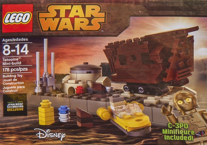 LEGO celeb2015 Tatooine Mini-build