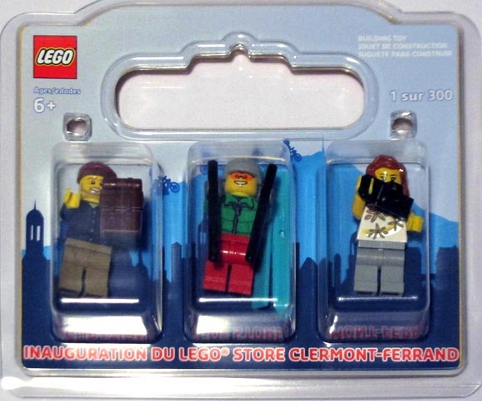LEGO ClermontFerrand Clermont-Ferrand Exclusive Minifigure Pack