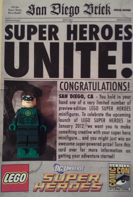LEGO comcon013 Green Lantern