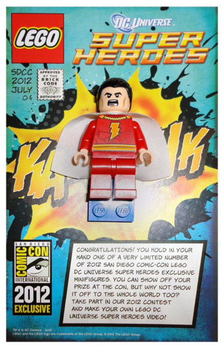 COMCON020-1: Shazam (SDCC 2012 exclusive)  Brickset: LEGO 