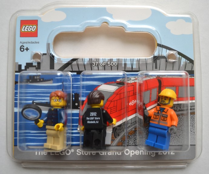 Exclusives LEGO Store Grand Opening 2012 Mini Figure 3-Pack Exclusive #852766 
