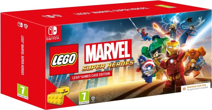 LEGO GAMEBUNDLE2 LEGO Marvel Super Heroes - Nintendo Switch Case Bundle