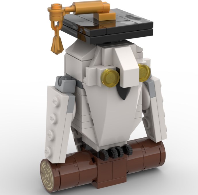 LEGO GRADUATEOWL Graduate Owl