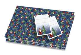 LEGO GW563 LEGO Holiday Minifigure Gift Wrap & Tags