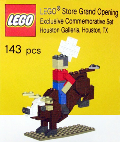 LEGO HOUSTON-2 {Bull and Rider}