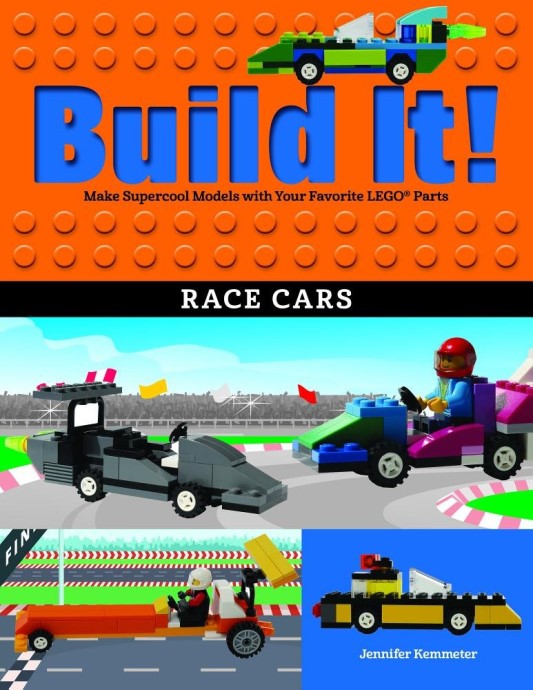 LEGO ISBN9781513261713 Build It! Race Cars: