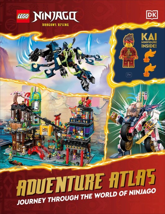 LEGO ISBN9780241712306 LEGO NINJAGO: Dragons Rising Adventure Atlas