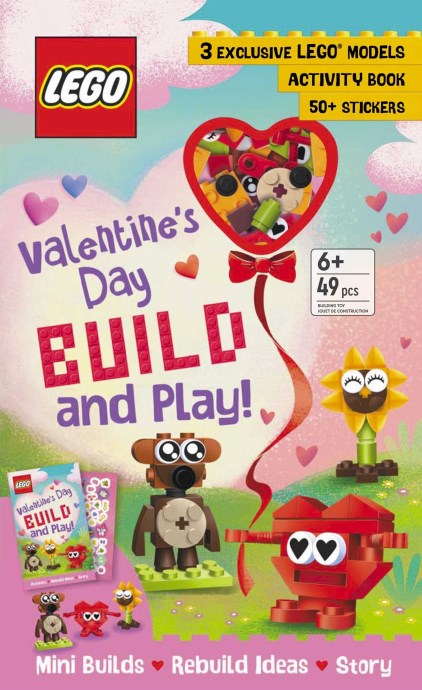 LEGO ISBN9780794454241 Valentine's Day Build and Play