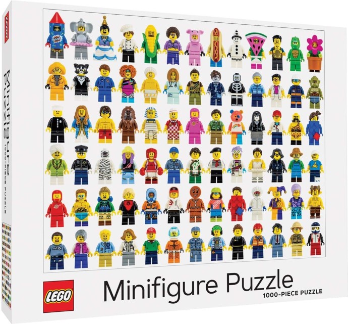 LEGO ISBN9781452182278 Minifigure Puzzle