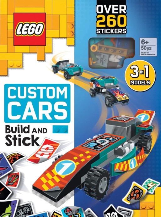LEGO ISBN9781728257914 LEGO Iconic Build and Stick: Custom Cars