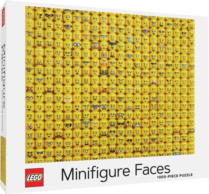 LEGO ISBN9781797210193 Minifigure Faces Puzzle
