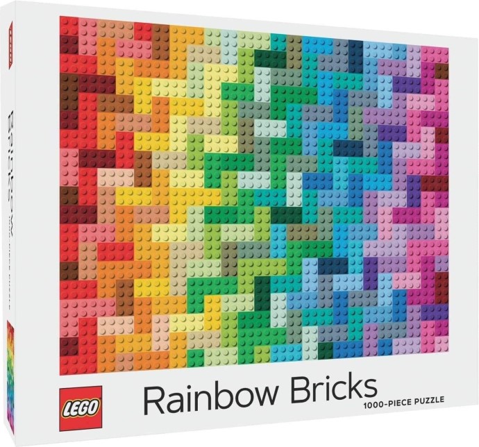 LEGO ISBN9781797210728 Rainbow Bricks Puzzle