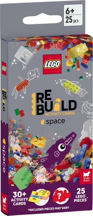LEGO ISBN9781837250646 ReBuild activity cards: Space