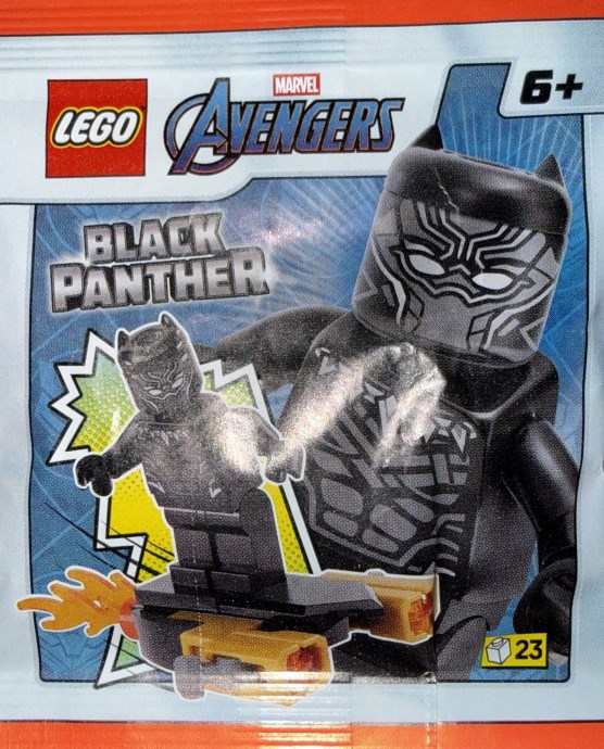 LEGO 0002276 Black Panther with Hoverboard instructions