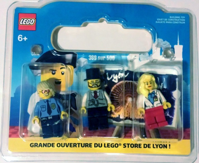 LEGO Lyon Lyon, France Exclusive Minifigure Pack