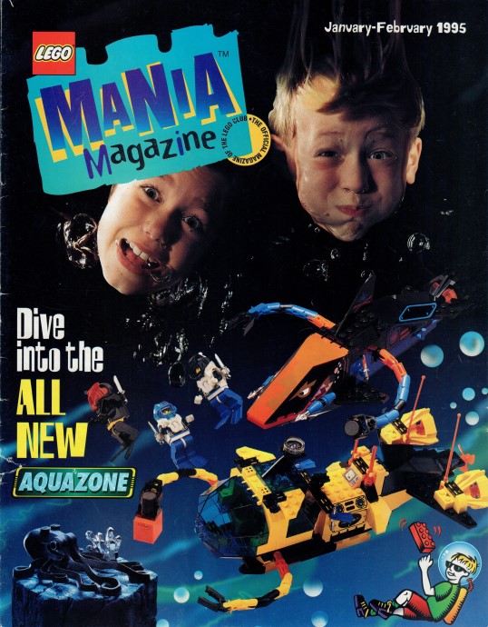 LEGO MM02JAN1995 Mania Magazine January - February 1995