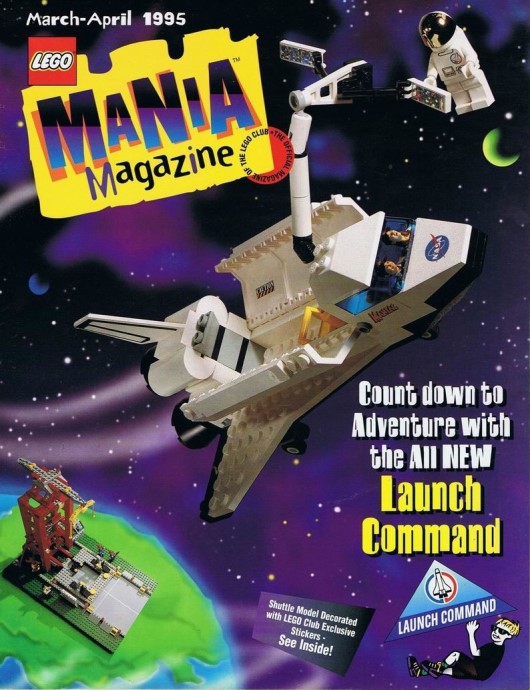 LEGO MM03MAR1995 Mania Magazine March - April 1995